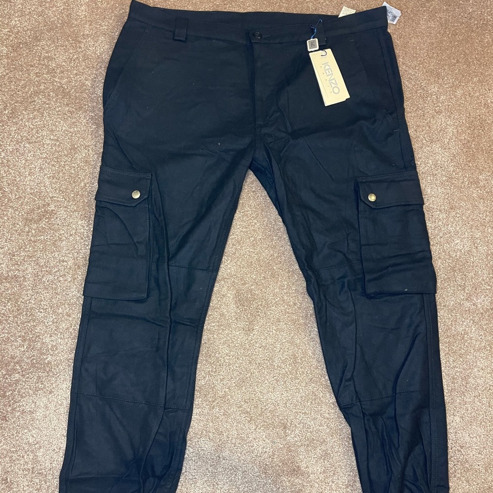 KENZO WOOL PANTS size 46 IT